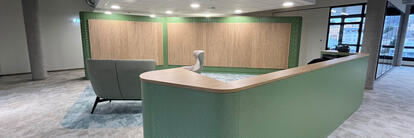 Pulverbeschichtete Lochblech-Möbel 