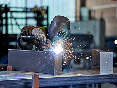 Stahlkonstruktionen - Schweißarbeiten